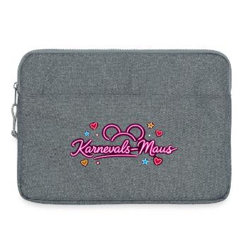 Carnival Mouse Carnival Outfit Cute - Laptop bag 15" - heather grey - Front