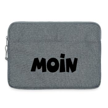 Moin - Laptoptasche 15" - Grau meliert - Vorne