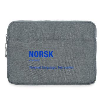 NORWAY Norway Norwegian Language Norwegian - Laptop bag 15" - heather grey - Front