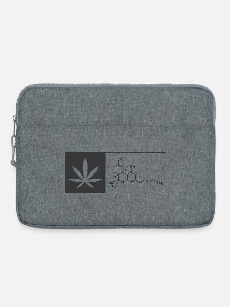 THC - Laptoptasche 15" - Grau meliert