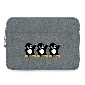 Dab Team Penguin - Laptop bag 15" - heather grey - Front
