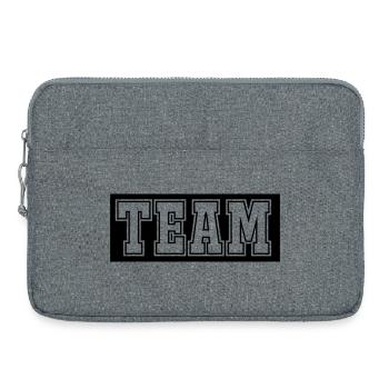 Équipe - Sacoche pour ordinateur portable 15 pouces - gris chiné - Devant