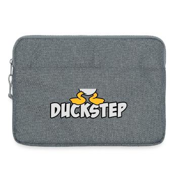 Duck Step - Laptop bag 15" - heather grey - Front