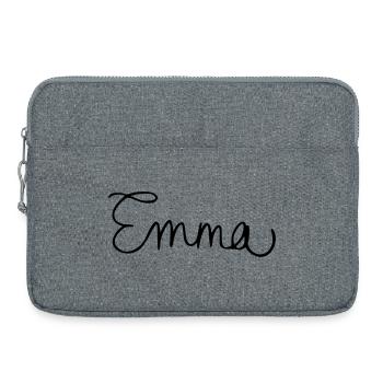 Emma - Laptop bag 15" - heather grey - Front