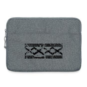 West Midlands - Ornament - Laptop bag 15" - heather grey - Front