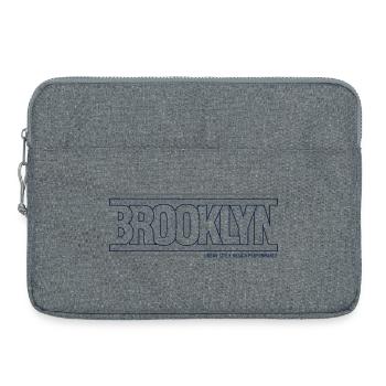 Creative Brooklyn City Skyline - Laptop bag 15" - heather grey - Front