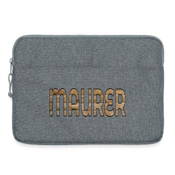 BRICKLAYER BUILDING BRICKS - Laptop bag 15" - heather grey - Front