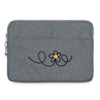 Blume - Laptoptasche 15" - Grau meliert - Vorne