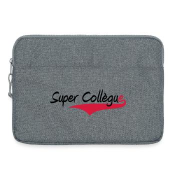 Super Collègue - Sacoche pour ordinateur portable 15 pouces - gris chiné - Devant