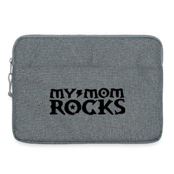 maman - Sacoche pour ordinateur portable 15 pouces - gris chiné - Devant