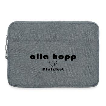 alla hopp - Sacoche pour ordinateur portable 15 pouces - gris chiné - Devant