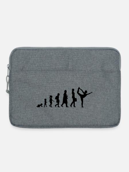 Yogini Entwicklung - Laptoptasche 15" - Grau meliert