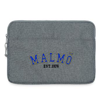 Malmö Est. 1976 - Laptop bag 15" - heather grey - Front