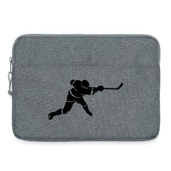 Hockey - Sacoche pour ordinateur portable 15 pouces - gris chiné - Devant
