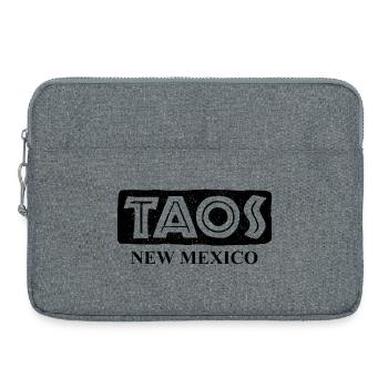 Taos - New Mexico - United States of America - Laptop bag 15" - heather grey - Front