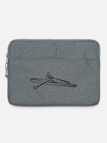Ruderer - Laptoptasche 15" - Grau meliert