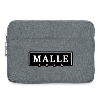 Malle 2026 Vacances à Majorque - Sacoche pour ordinateur portable 15 pouces - gris chiné - Devant