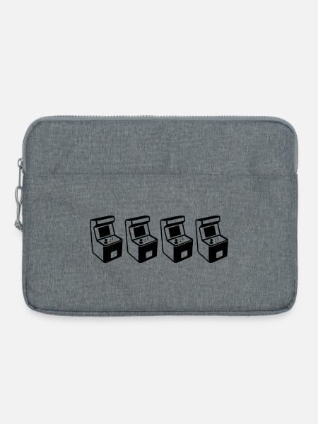 Arcade Automaten - Laptoptasche 15" - Grau meliert