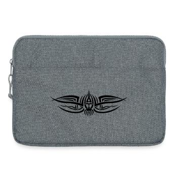 Tribal 2 par Helfspawn - Sacoche pour ordinateur portable 15 pouces - gris chiné - Devant