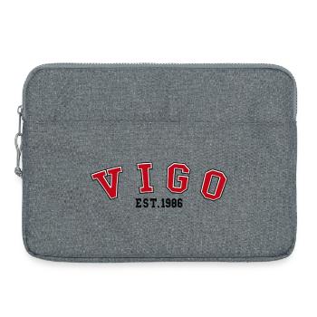 Vigo Fondée en 1986 - Sacoche pour ordinateur portable 15 pouces - gris chiné - Devant
