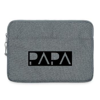Dad - Laptop bag 15" - heather grey - Front