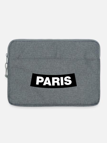 Paris Chapter Element (JGA MC-Rocker-Design) - Laptoptasche 15" - Grau meliert