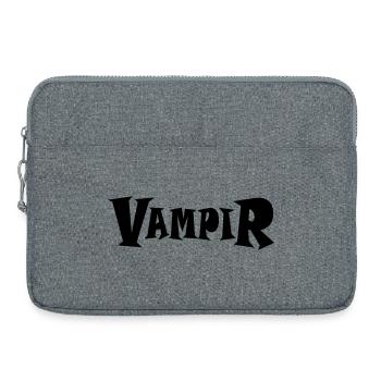 Vampire - Sacoche pour ordinateur portable 15 pouces - gris chiné - Devant