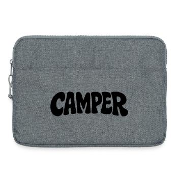Camper - Laptop bag 15" - heather grey - Front