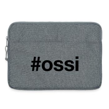 OSSI Hashtag Allemagne de l’Est - Sacoche pour ordinateur portable 15 pouces - gris chiné - Devant