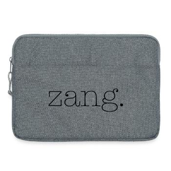 Zang - Sacoche pour ordinateur portable 15 pouces - gris chiné - Devant