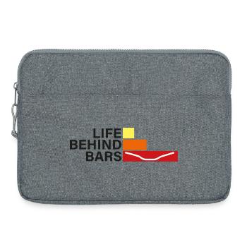 LEBEN HINTER GITTERN Leben hinter Hanteln - Laptoptasche 15" - Grau meliert - Vorne