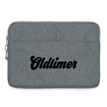 Voitures anciennes - Sacoche pour ordinateur portable 15 pouces - gris chiné - Devant
