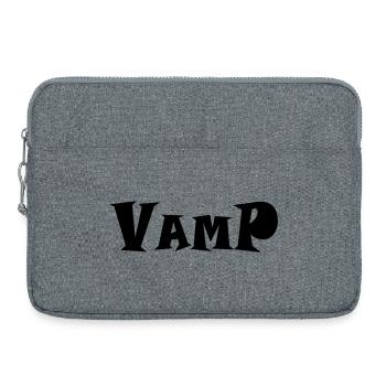 vamp - Sacoche pour ordinateur portable 15 pouces - gris chiné - Devant