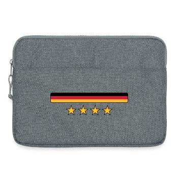 Deutschland - Sacoche pour ordinateur portable 15 pouces - gris chiné - Devant