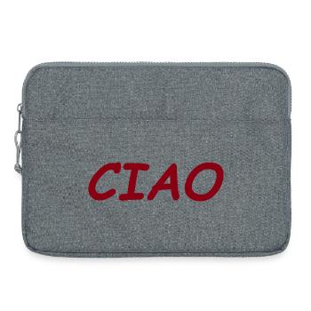 CIAO - Sacoche pour ordinateur portable 15 pouces - gris chiné - Devant