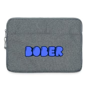 Bober - Laptop bag 15" - heather grey - Front