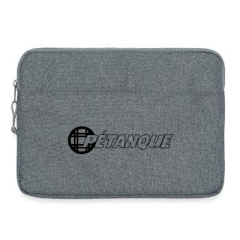 Pétanque - Laptoptasche 15" - Grau meliert - Vorne