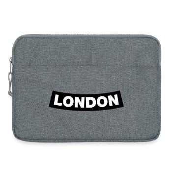 London Chapter Element (Bachelor Party MC Rocker Design) - Laptop bag 15" - heather grey - Front