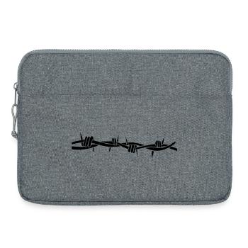 stacheldraht - Sacoche pour ordinateur portable 15 pouces - gris chiné - Devant