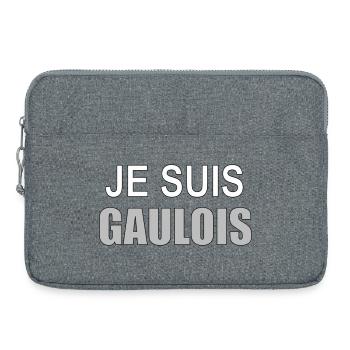 ICH BIN GALLIER - Laptoptasche 15" - Grau meliert - Vorne