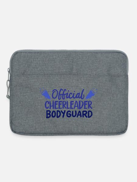 Männlicher Cheerleader - Laptoptasche 15" - Grau meliert