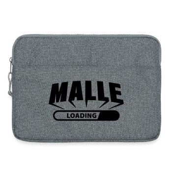 Malle loading - Laptop bag 15" - heather grey - Front