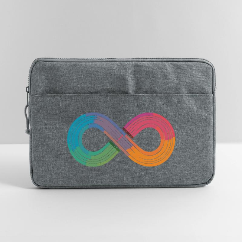 Unendlicher Regenbogen oder doch einfach nur Flow? Laptoptasche 15"