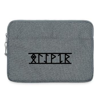 Oliver - Laptop bag 15" - heather grey - Front