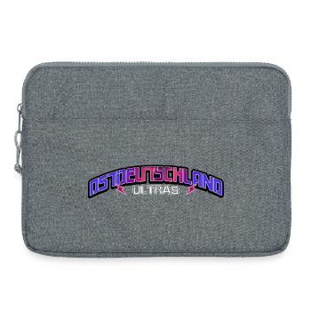 Ultras de l’Allemagne de l’Est Ossis Est-allemands - Sacoche pour ordinateur portable 15 pouces - gris chiné - Devant