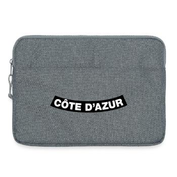 Côte D'Azur Chapter Element (Bachelor Party MC Rocker Design) - Laptop bag 15" - heather grey - Front