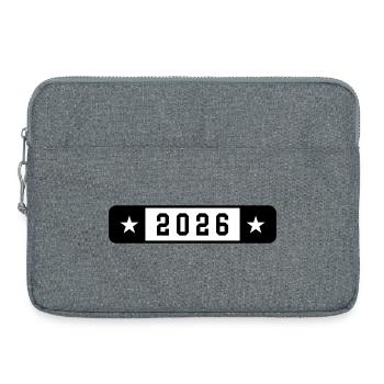 2026 - Sacoche pour ordinateur portable 15 pouces - gris chiné - Devant