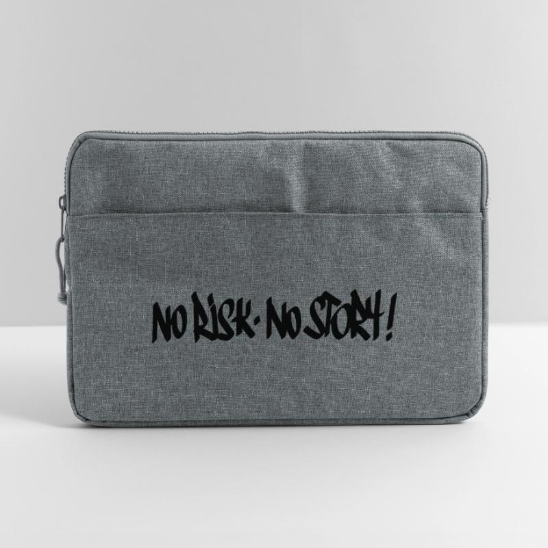 Pas de risque, pas de devise de l’histoire Sacoche pour ordinateur portable 15 pouces