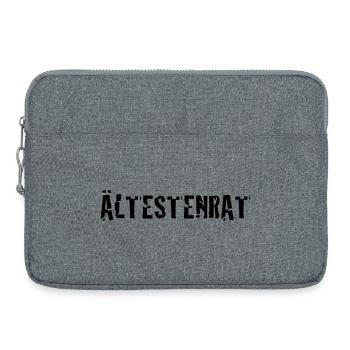 Ältestenrat - Laptoptasche 15" - Grau meliert - Vorne