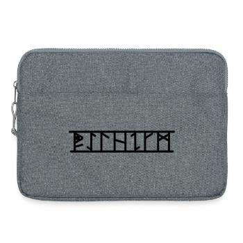 Wilhelm - Laptoptasche 15" - Grau meliert - Vorne